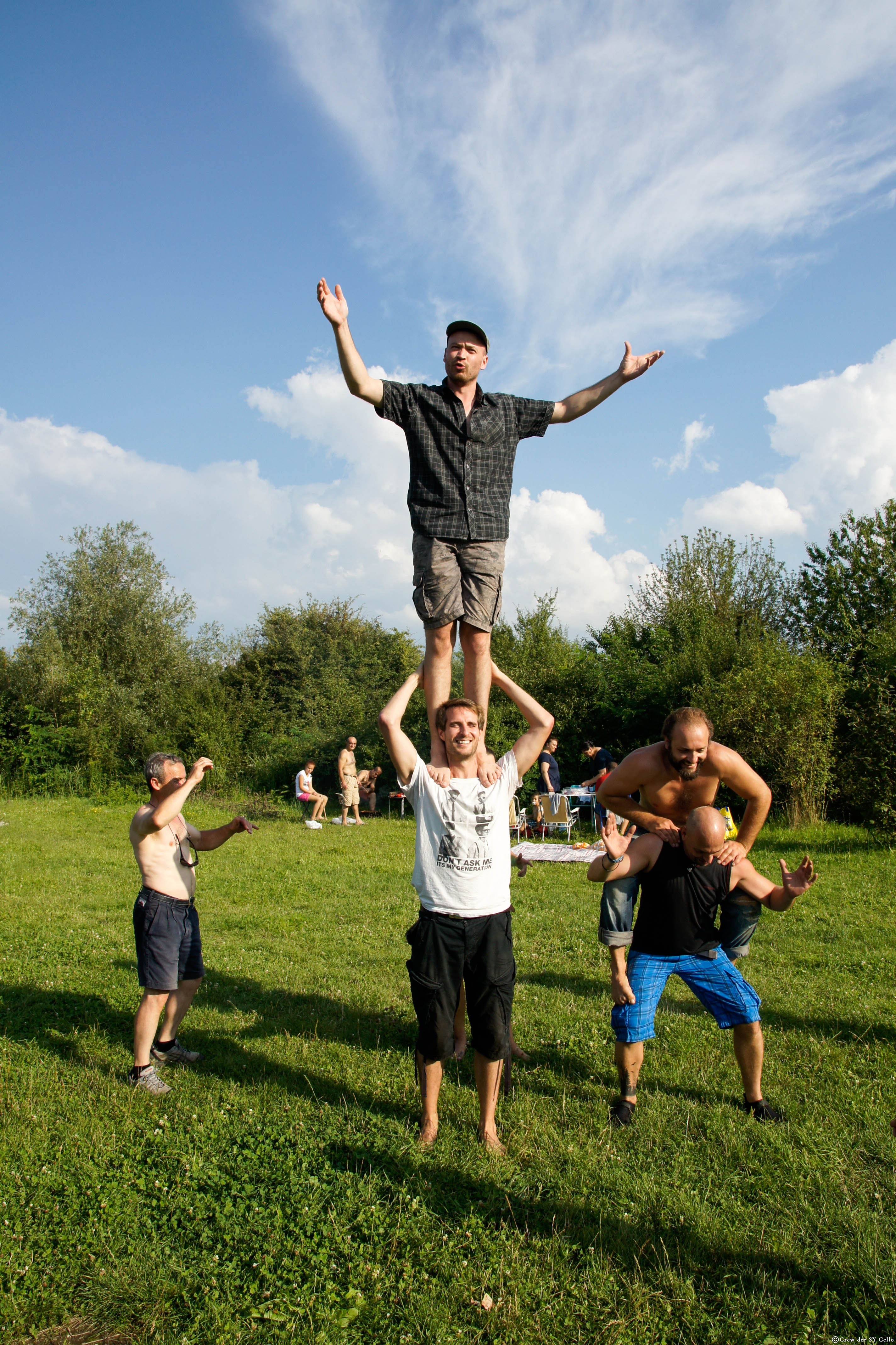 Zeitvertreib mit Akrobatik &hellip;