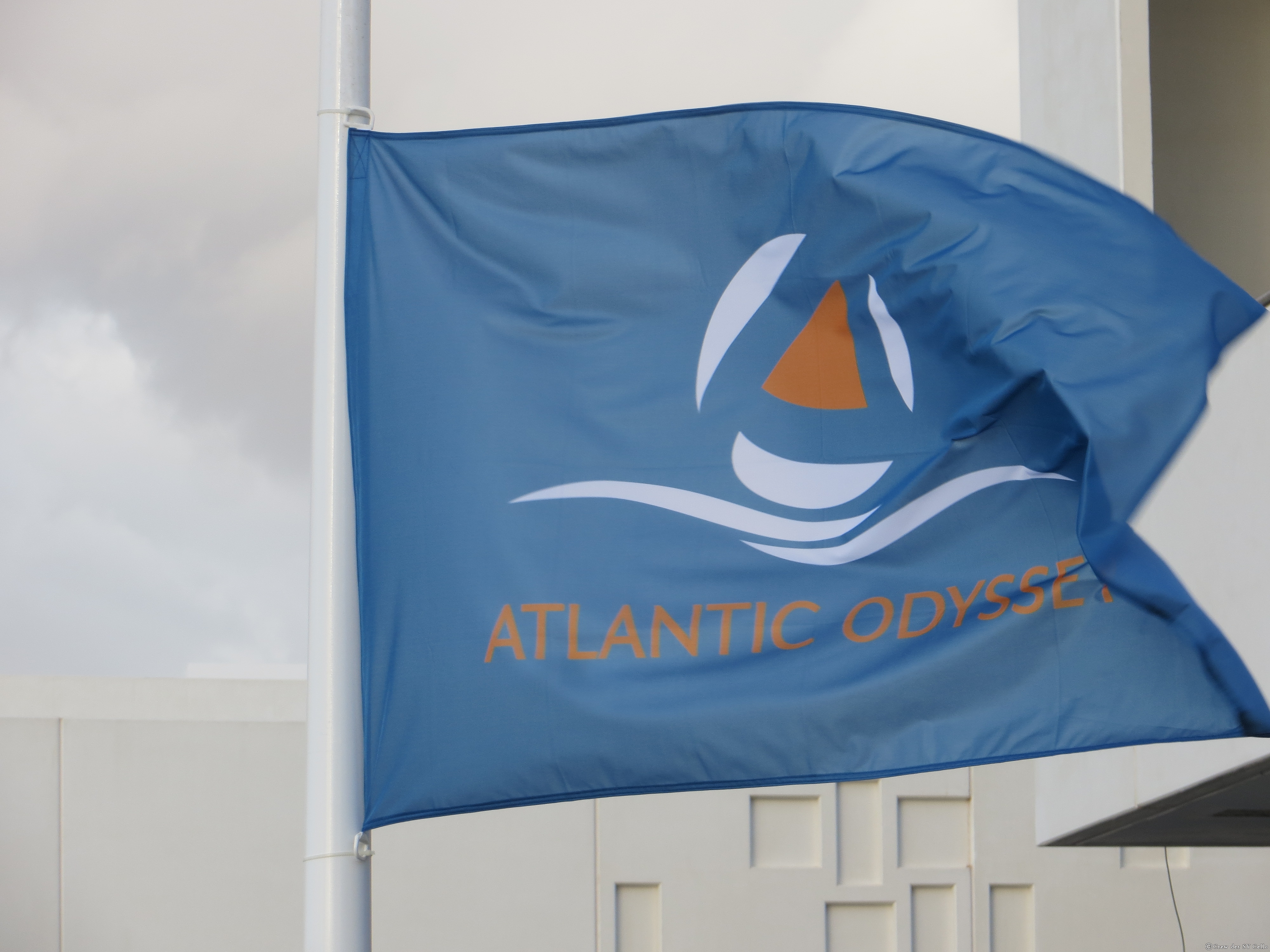 Flagge der Atlantik Odyssey, die uns kostenlose Kurse geboten hat