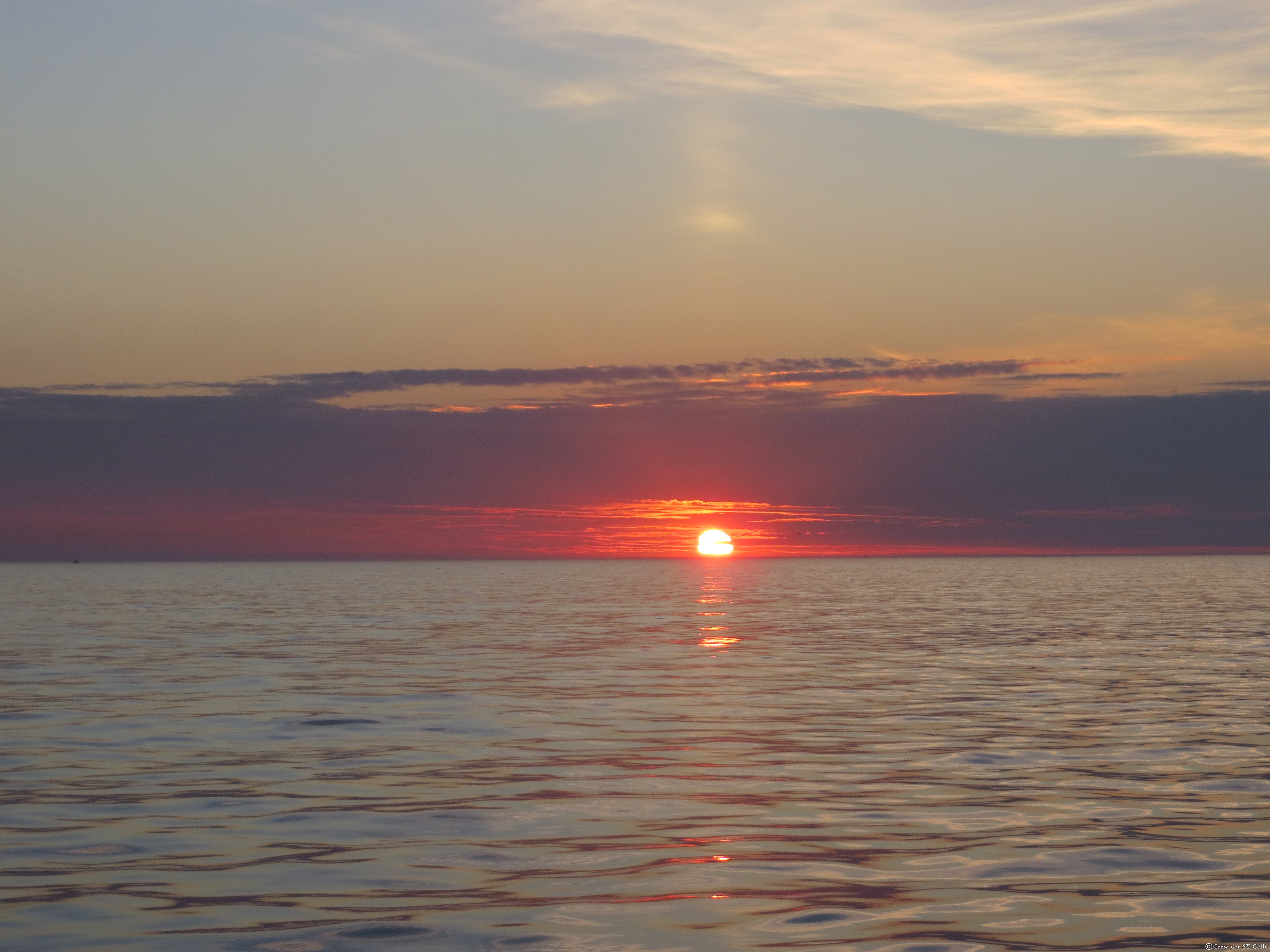 Der untergehenden Sonne entgegen &hellip;