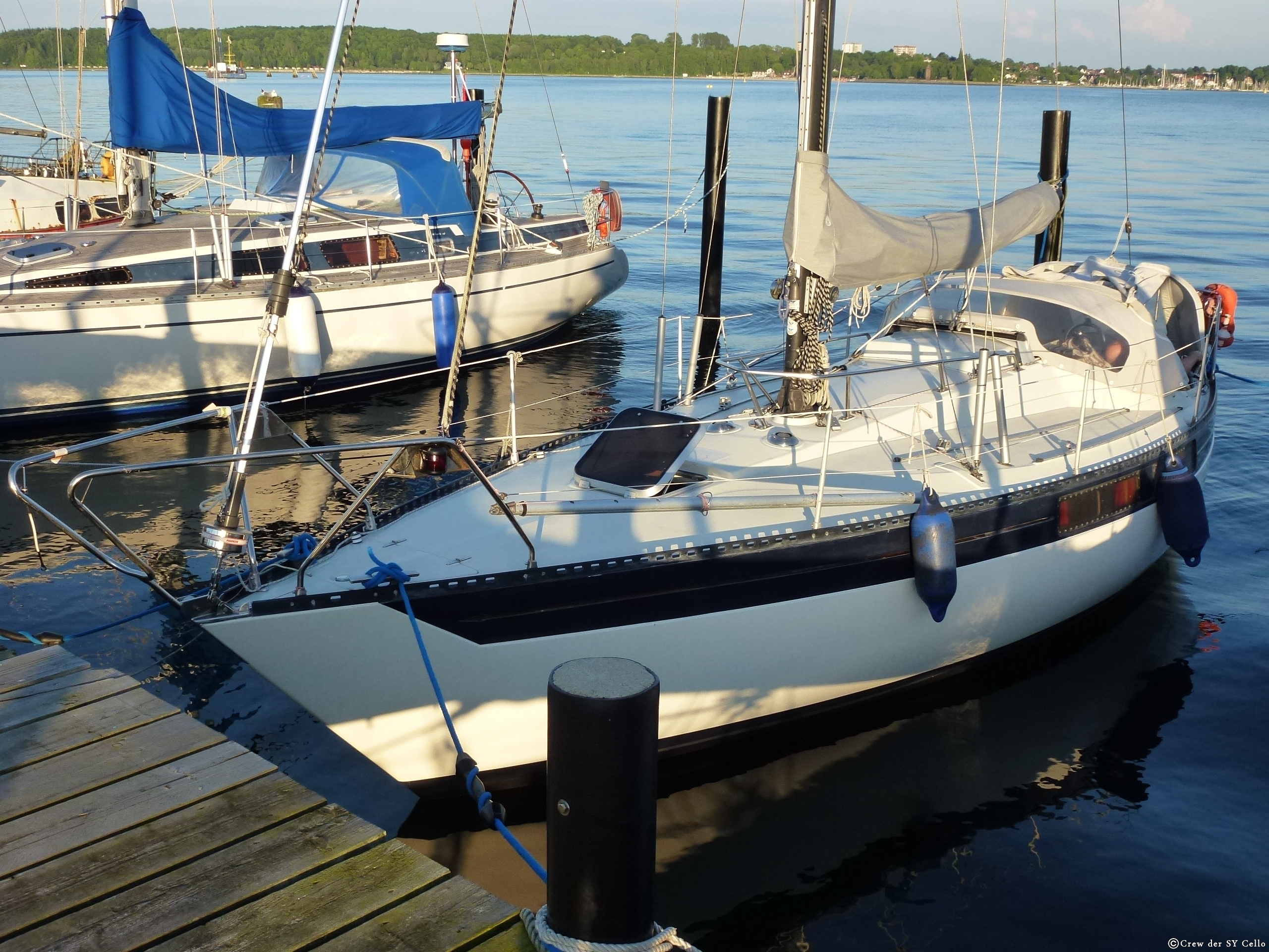 Das ist nun unser Boot