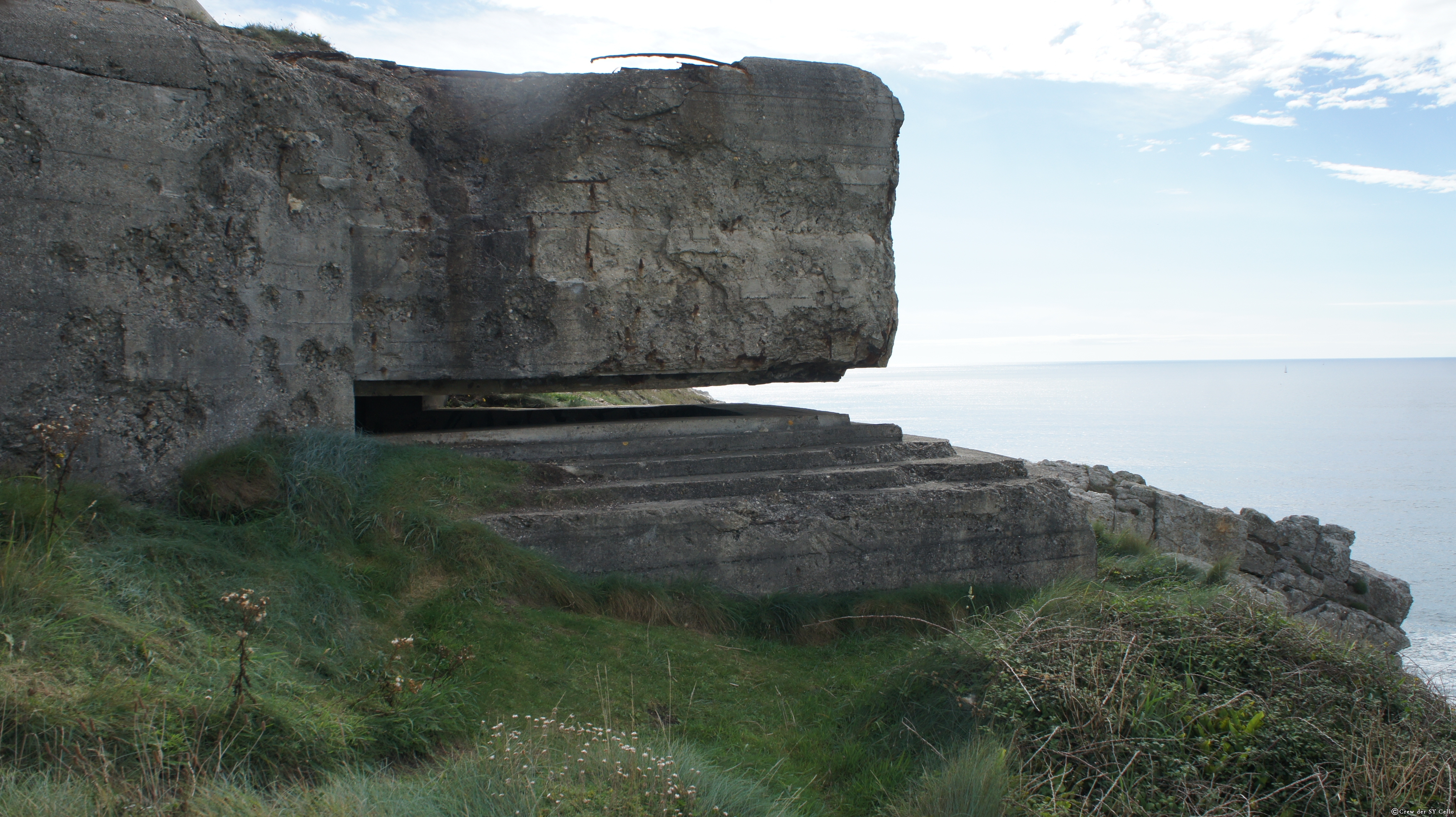 Ein Bunker des Atlantik-Walls