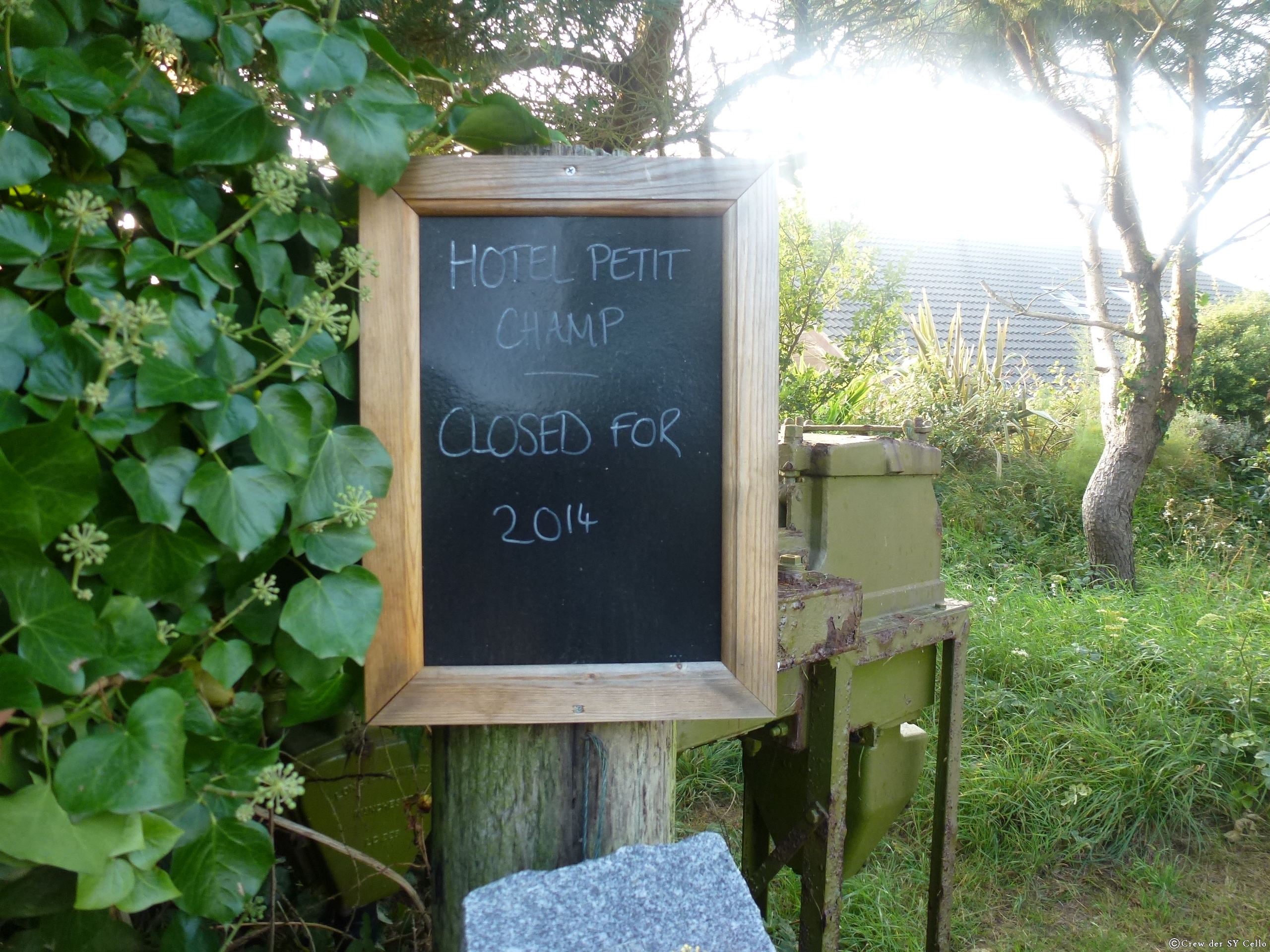 Manche machen auch lange Urlaub