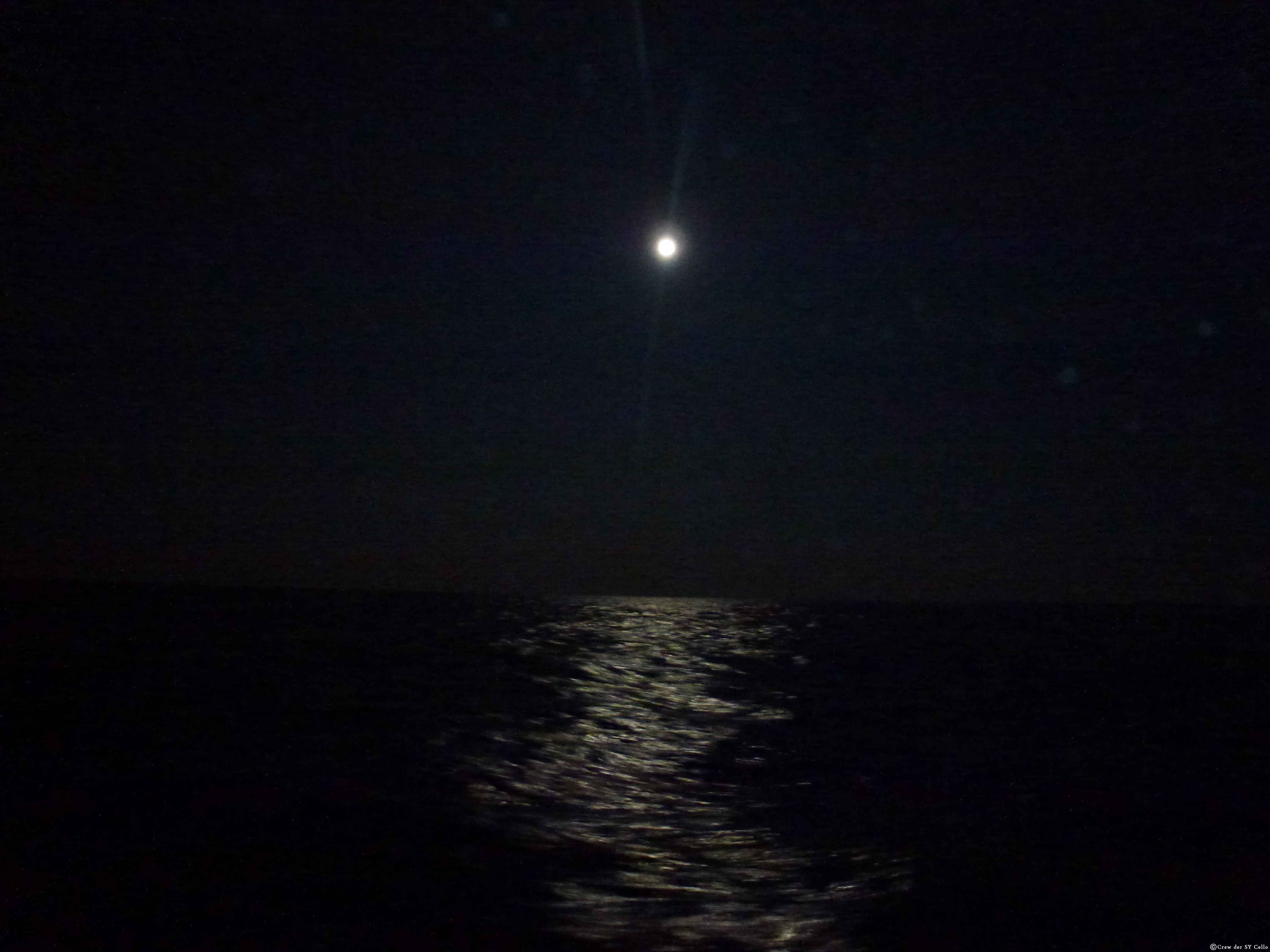 &hellip; bei nahezu Vollmond