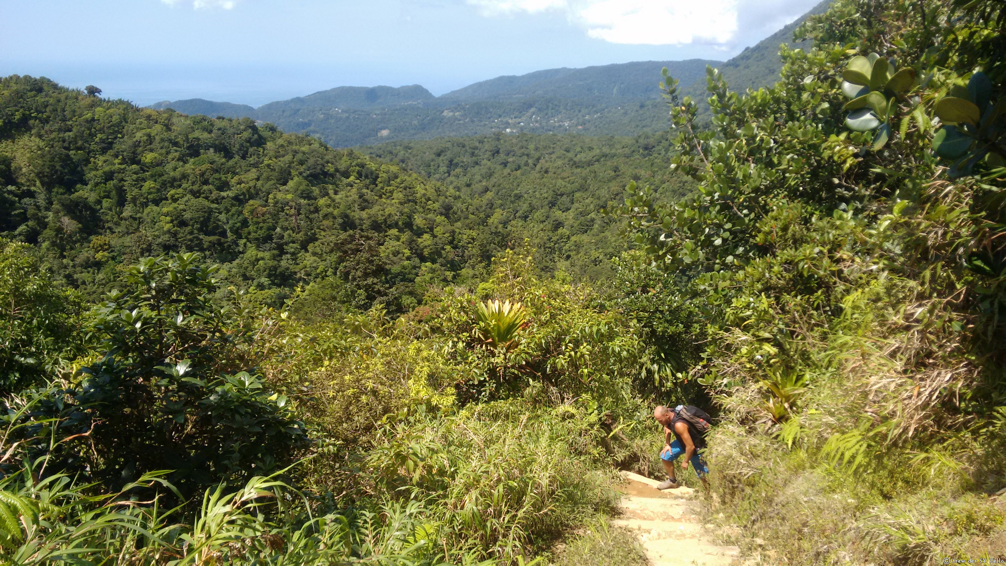 … nur noch ein Stück bis zum höchsten Punkt …