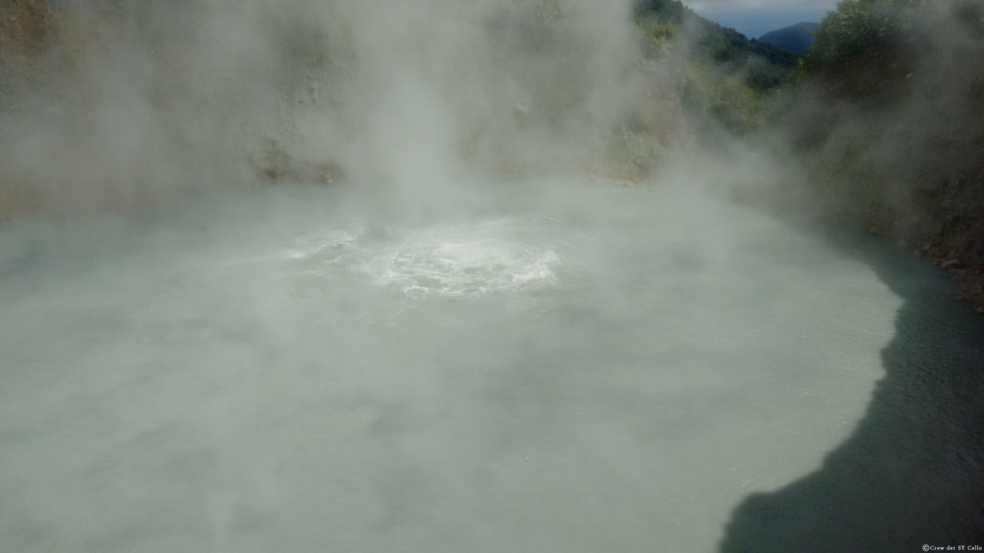 ‘Boiling Lake’, der ‘kochende See’.