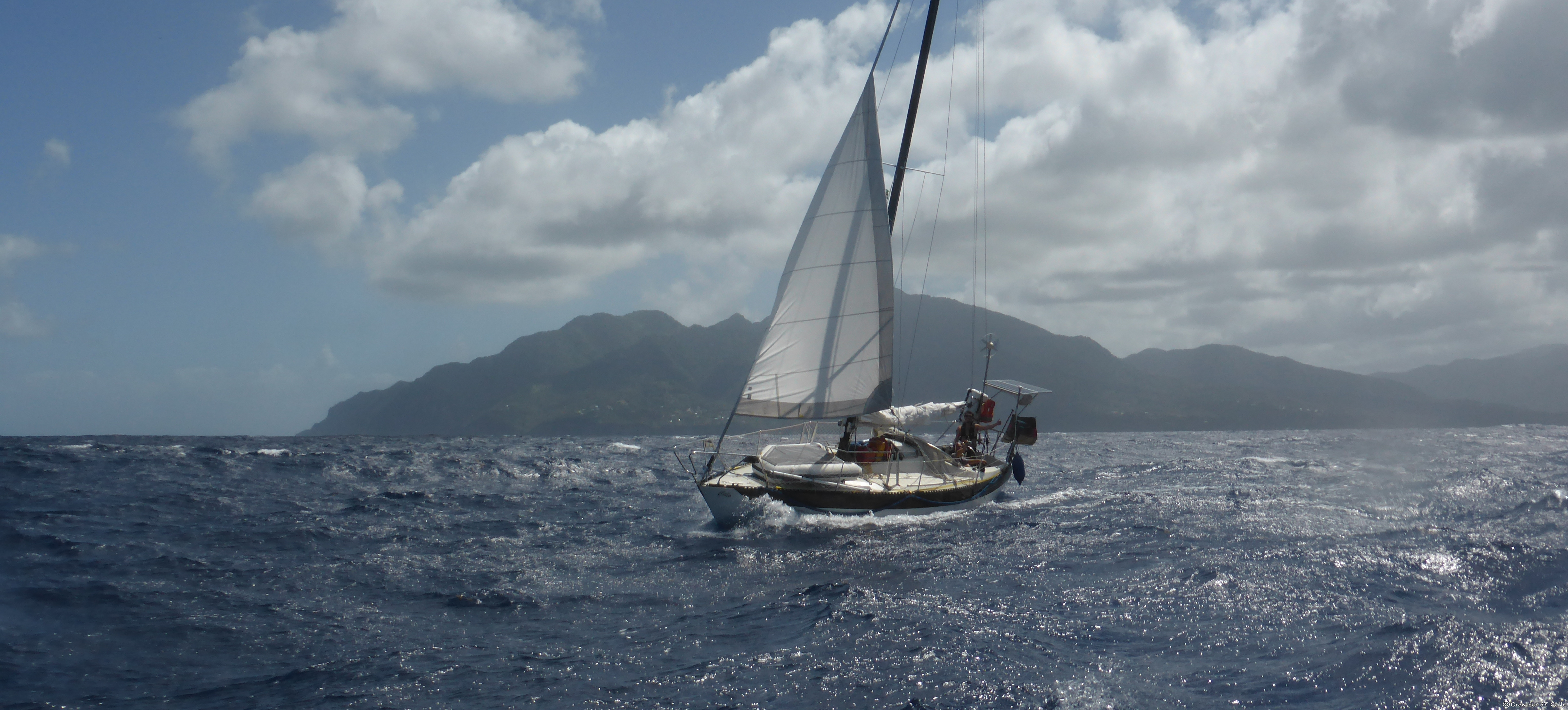 Header banner of 'Karibik - Guadeloupe'