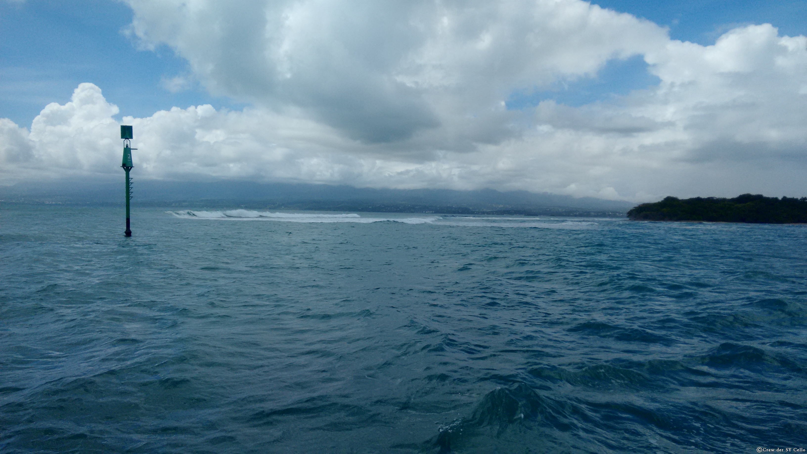 Auf diesen Untiefen wären wir fast aufgelaufen.