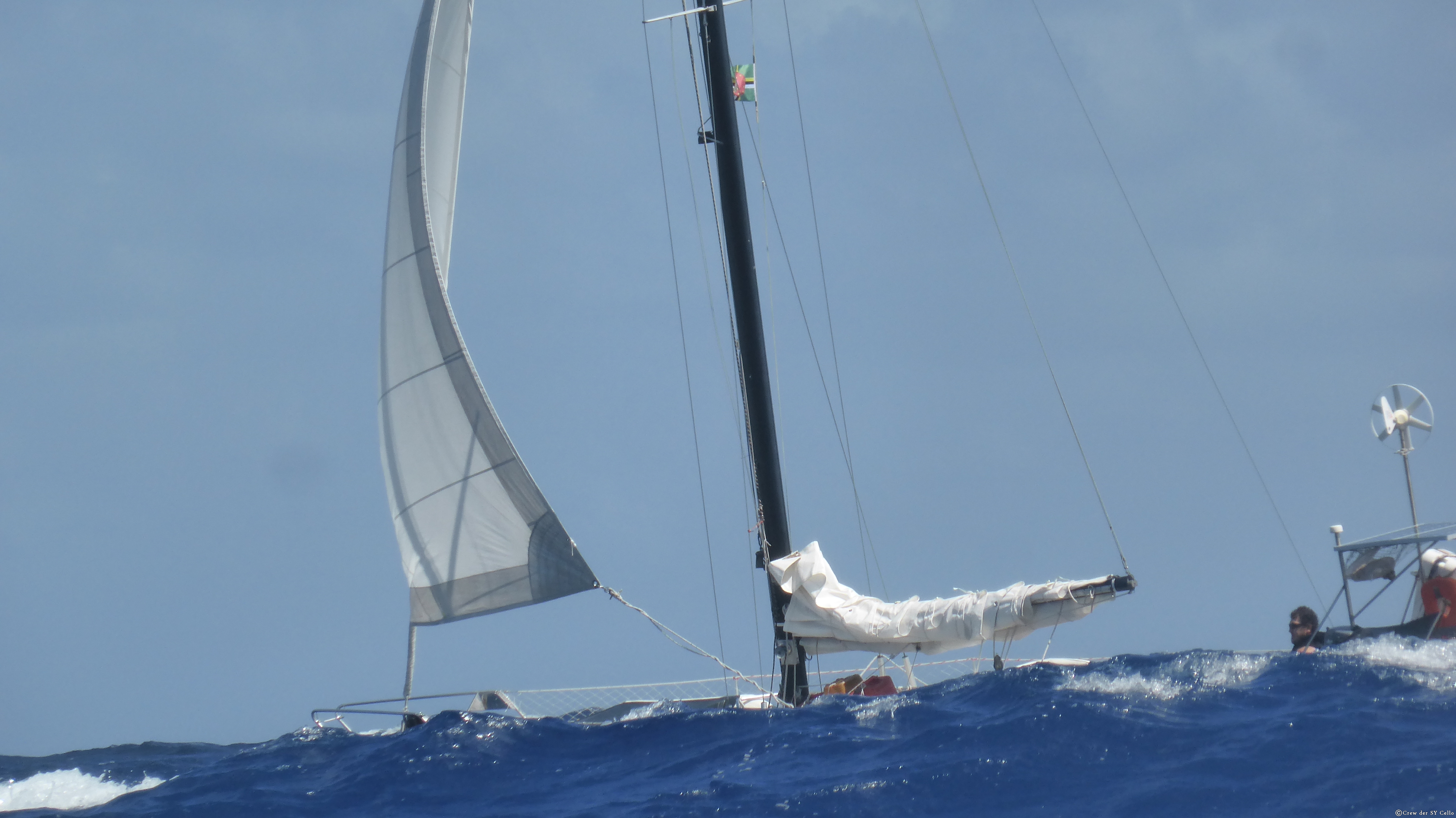 &hellip; die Wellen kamen uns gar nicht so hoch vor &hellip;