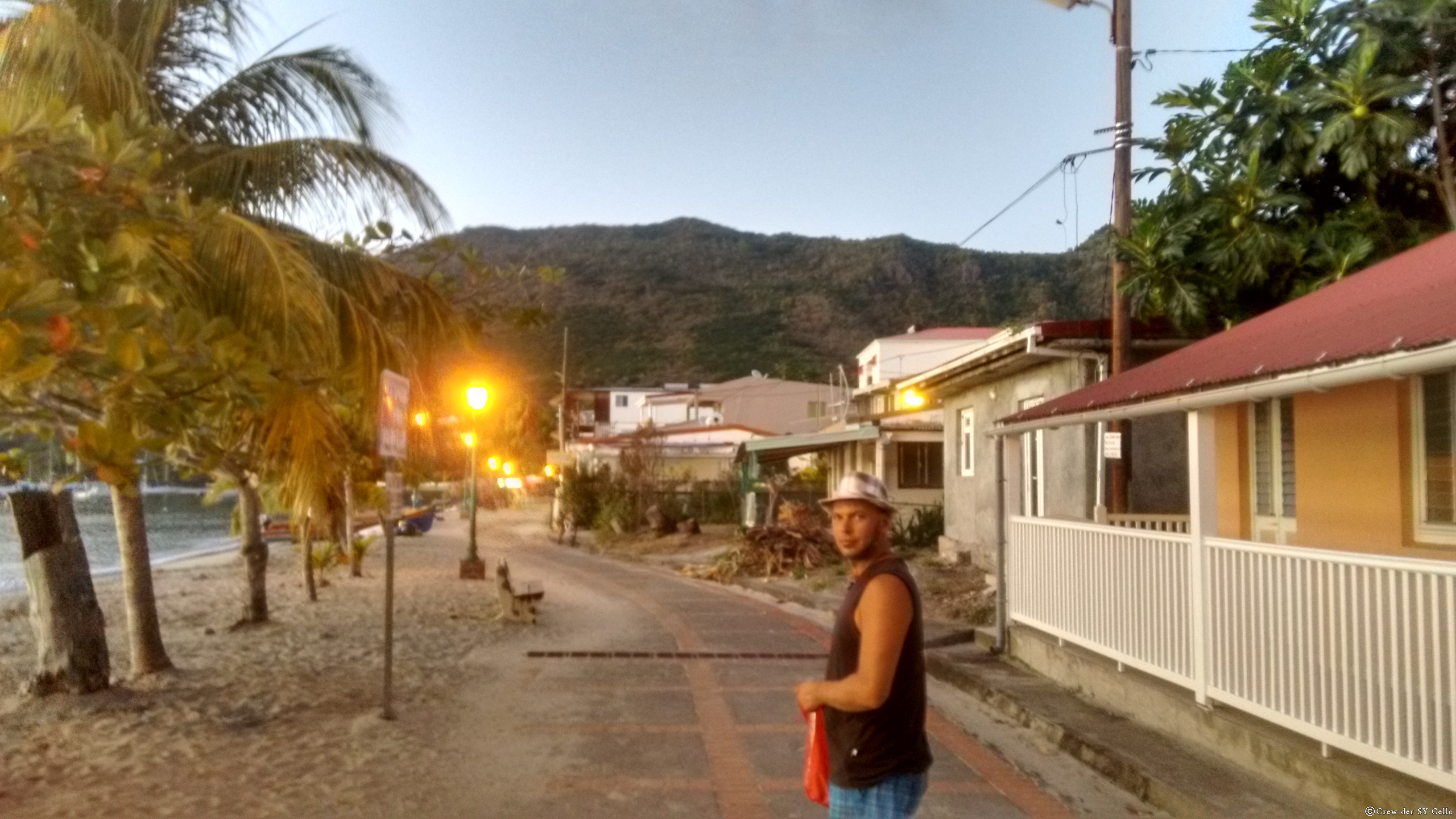 Landgang, Grande Anse, Martinique.