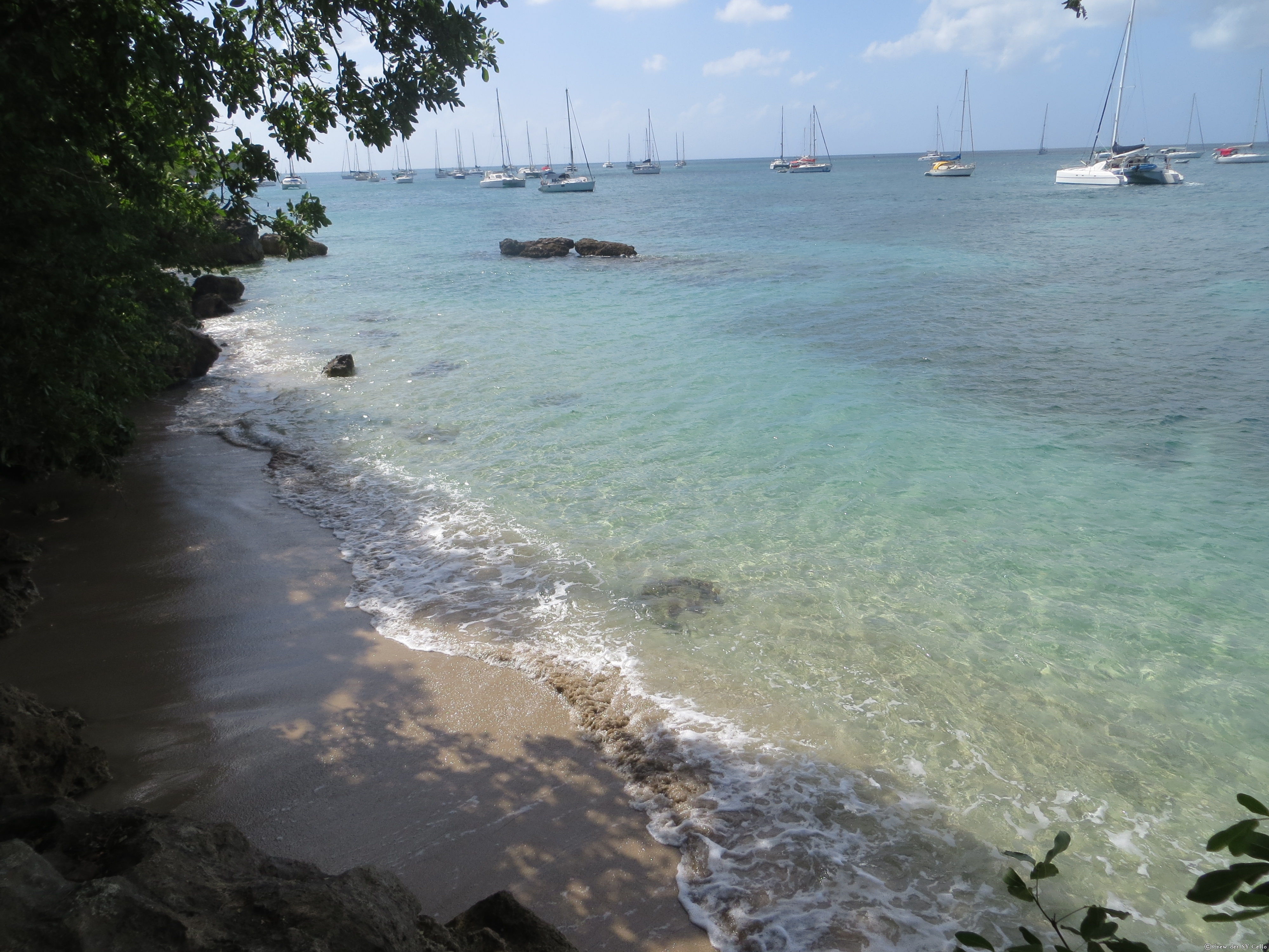 Schöne, kleine Bucht bei St. Anne