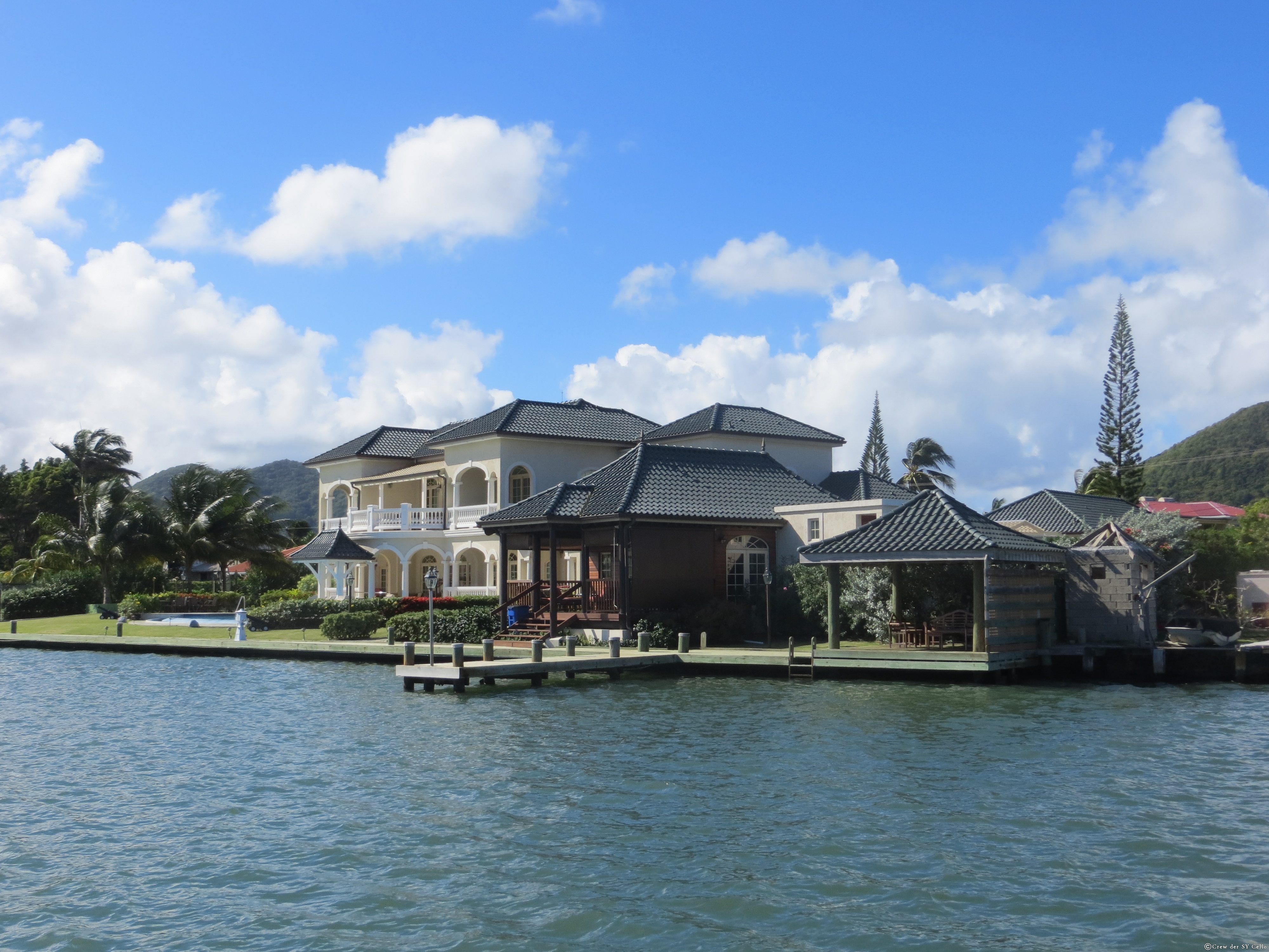 Luxusvilla in der Rodney Bay Marina, St. Lucia