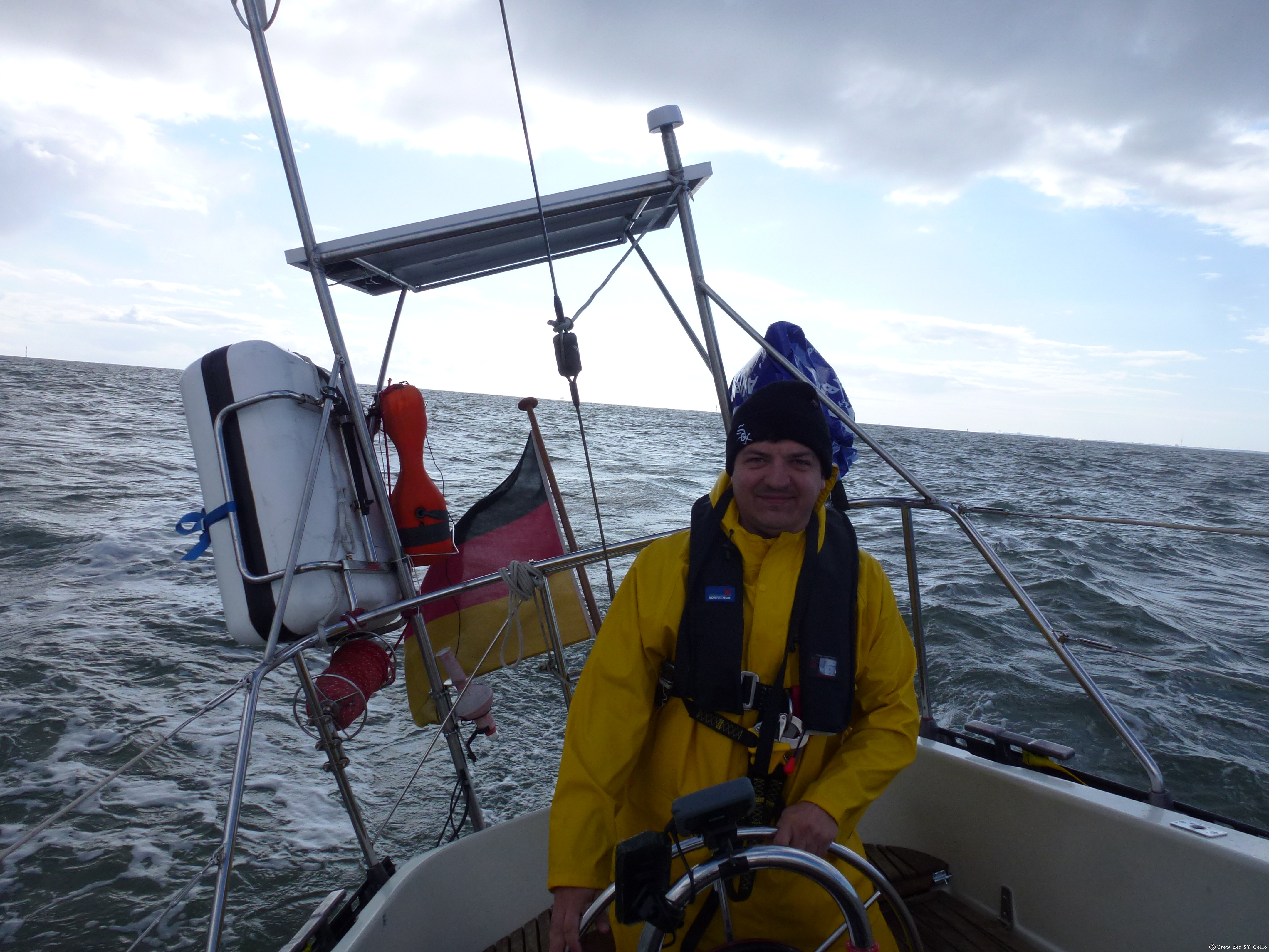 Blick zum Steuermann