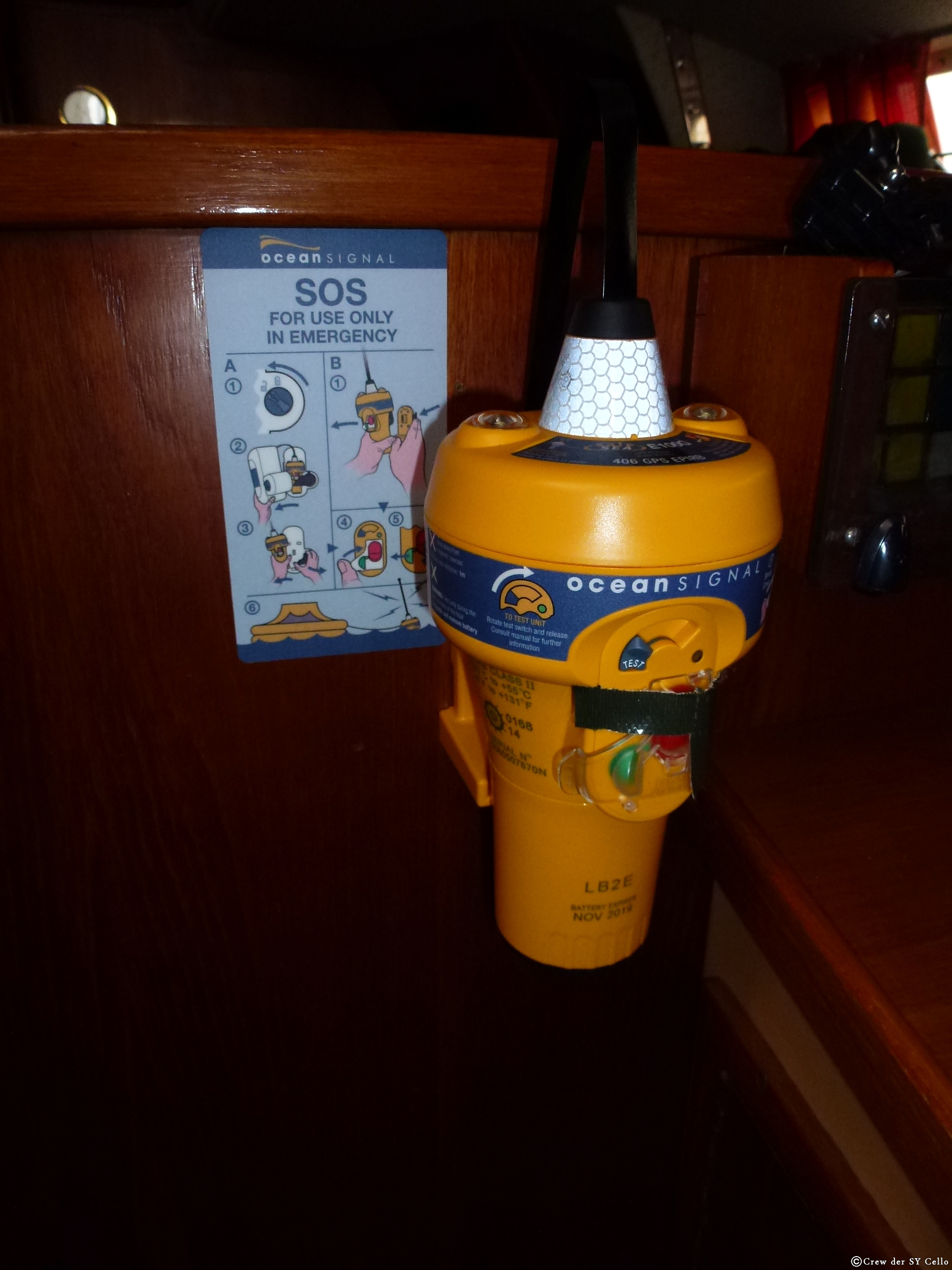 EPIRB: Seenotrettungsboje