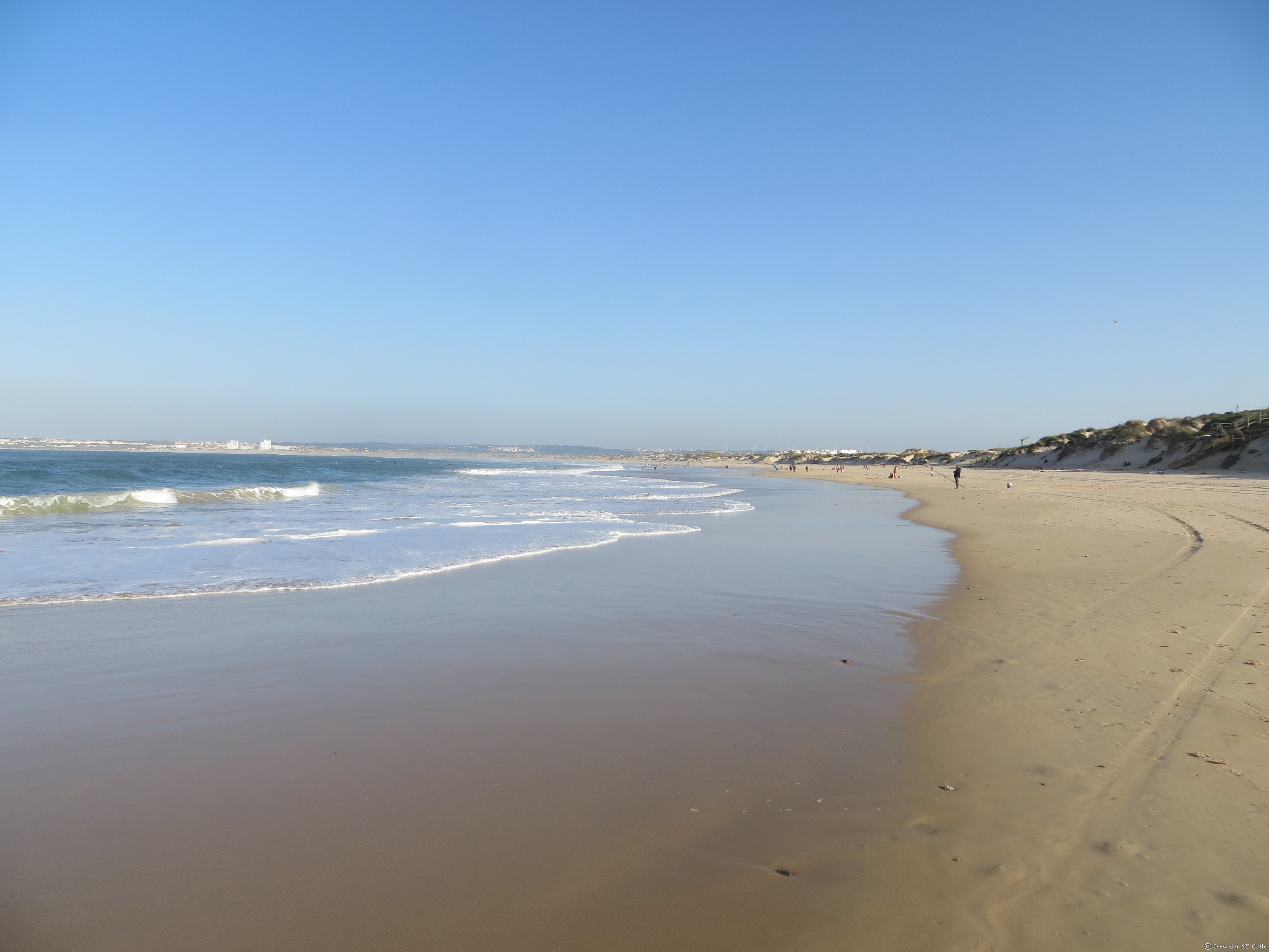 Strand in Europa/Portugal/Peniche