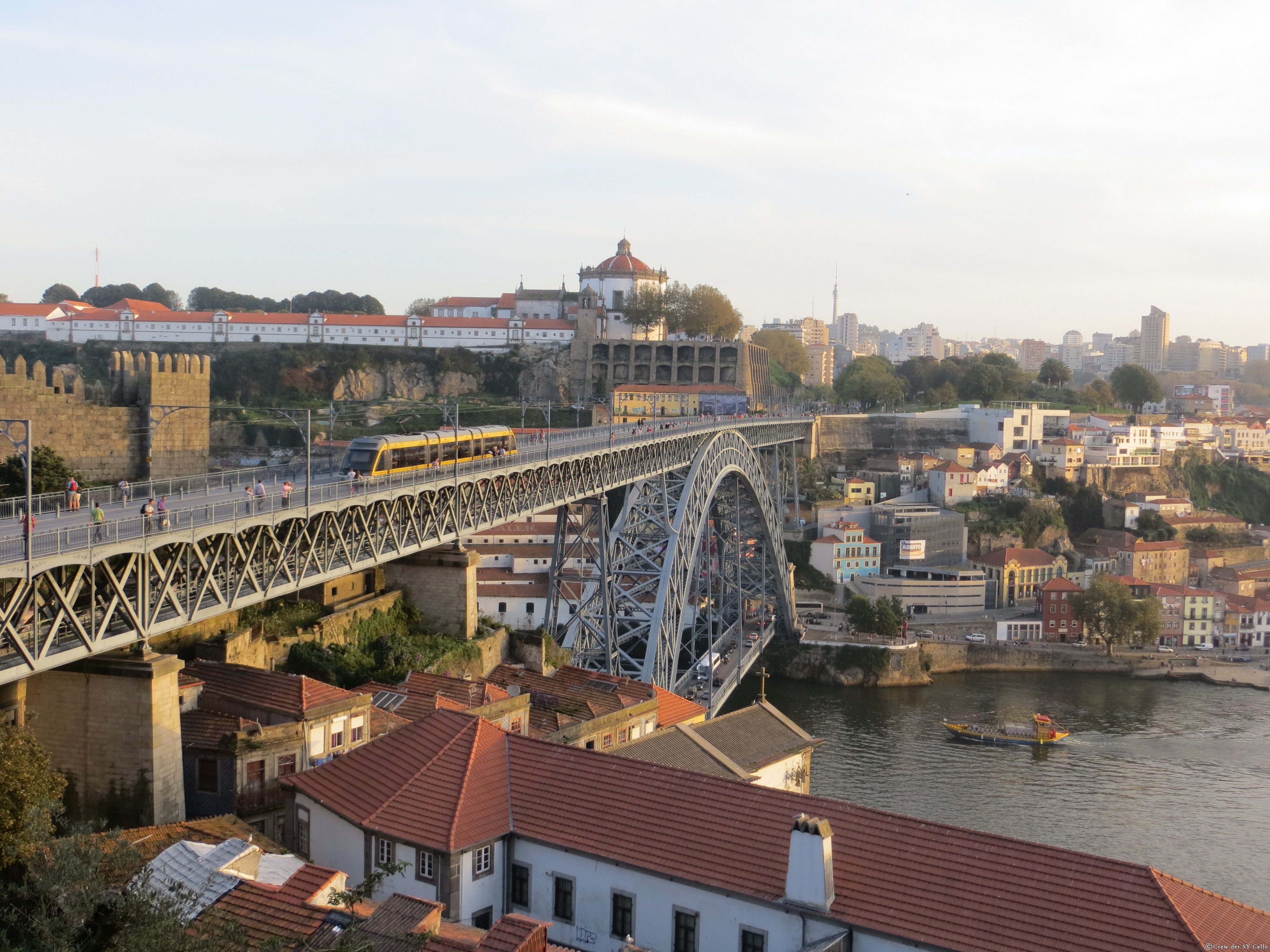Klasse Blick auf die Brücke