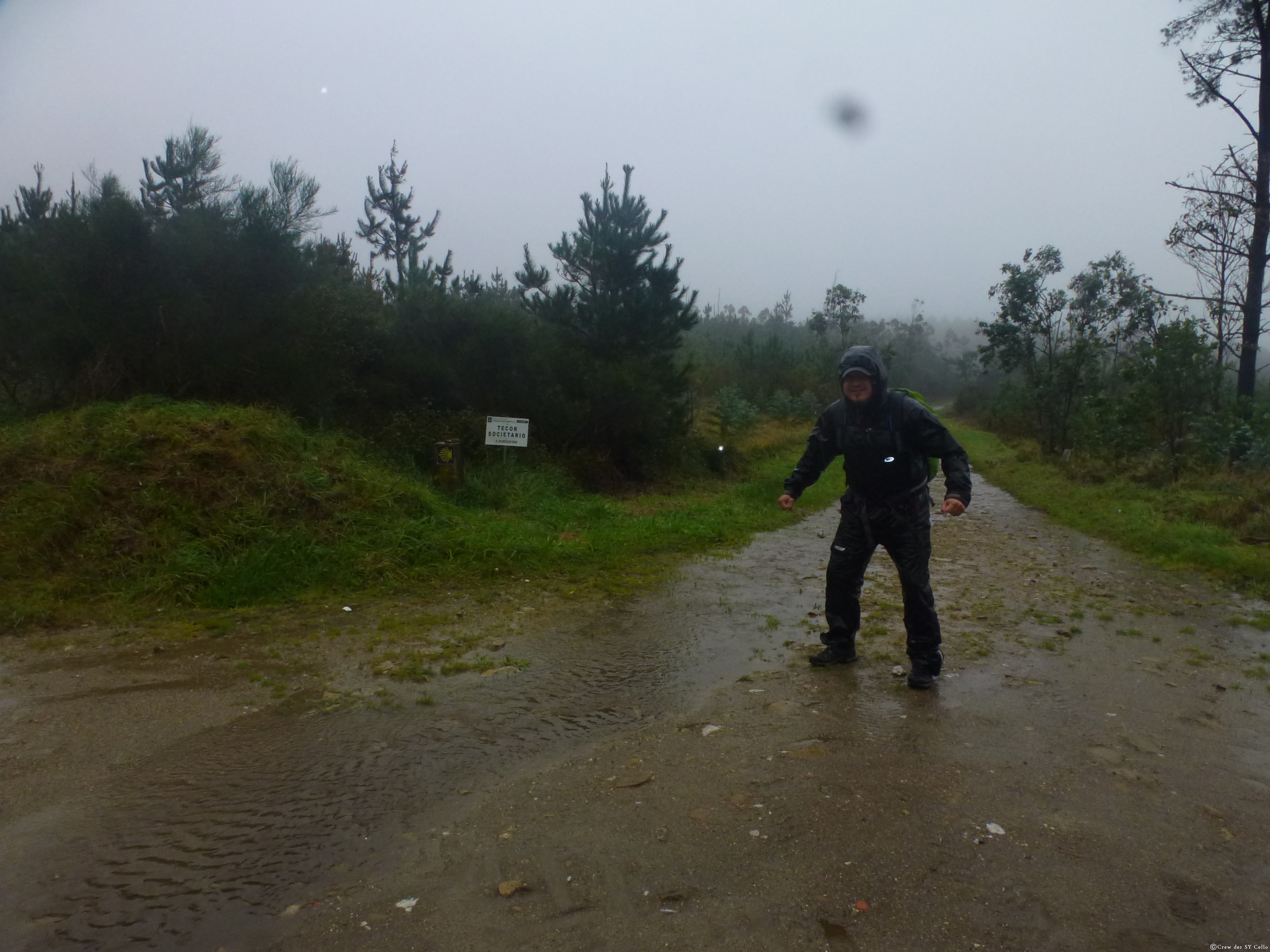 Auch im Regen kann man Spaß haben &hellip;